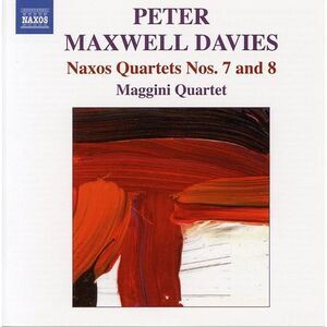 Maggini Quartet - Naxos Quartets 7 & 8  CD